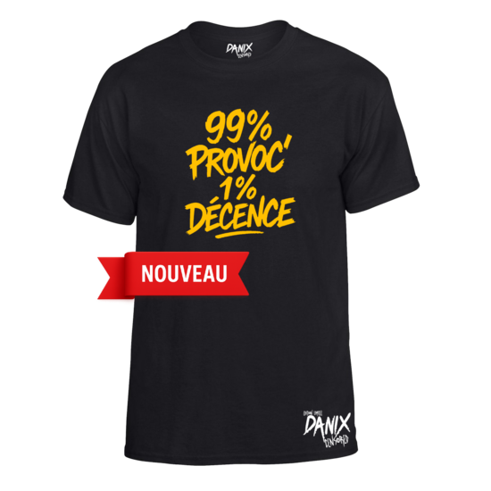 Tshirt 99 % Provoc' 1 % Décence